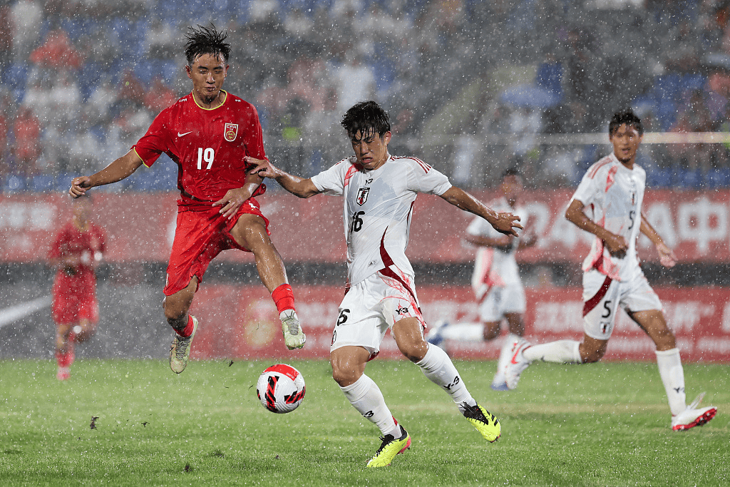 热身赛：中国U16国少1-2不敌日本U16国少，艾比布拉破门