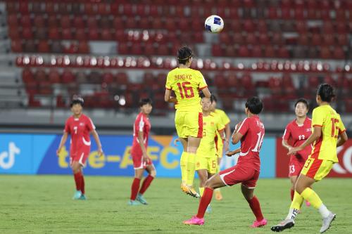 中国U17女足将与韩国队争夺世少赛参赛资格